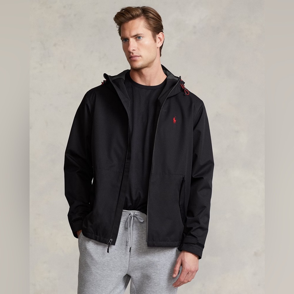 Polo by Ralph Lauren Black Windbreaker for Men